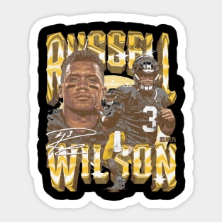 Russell Wilson Pittsburgh Vintage Sticker